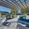 picnic area with outdoor grilling station