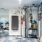 a gym with exercise equipment